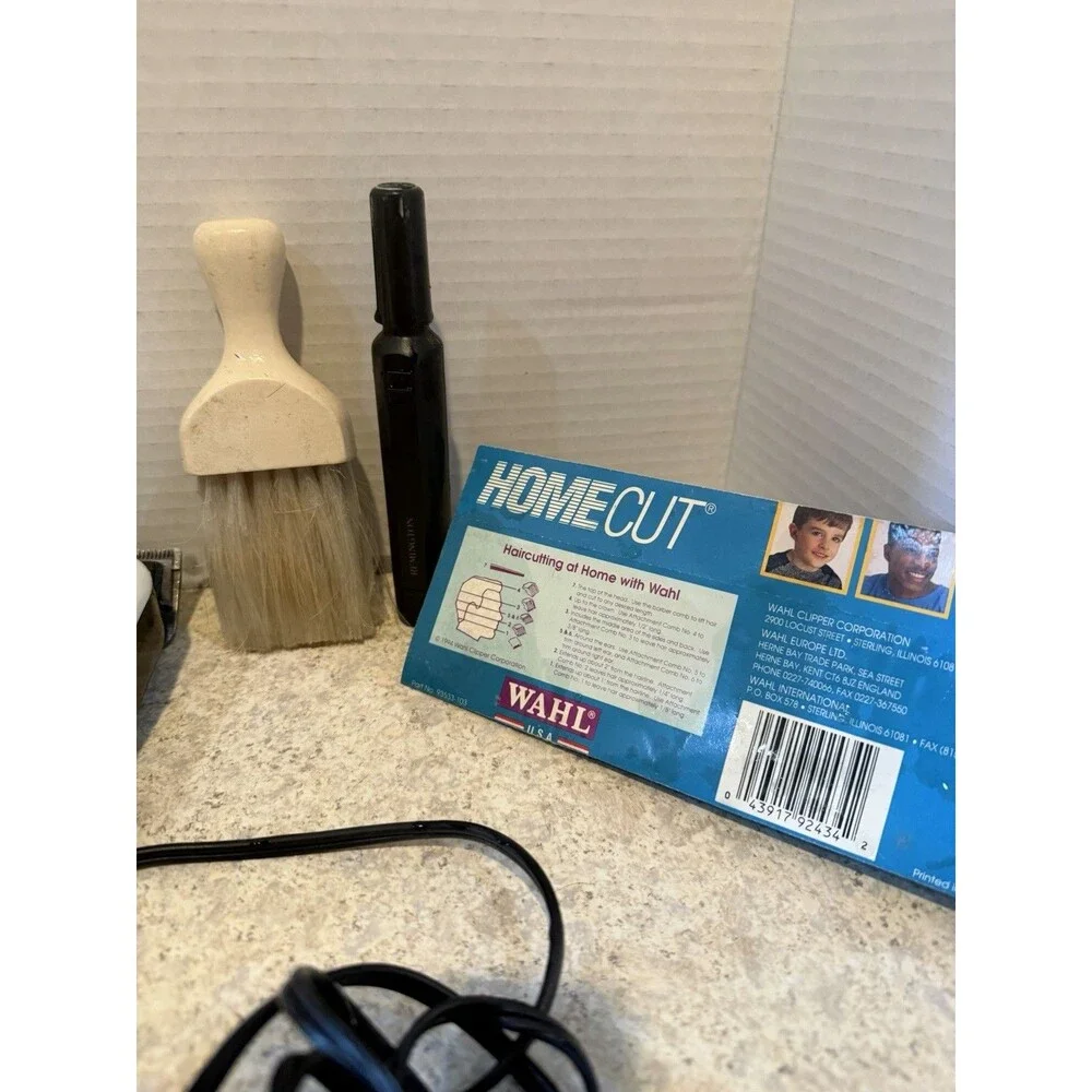Vintage Wahl HomeCut Adjustable Hair Clipper Set with accessories
